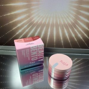 Kaja Beauty ~ Bouncy Matte & Shimmer Eyeshadow Trio ~ Glowing Guava